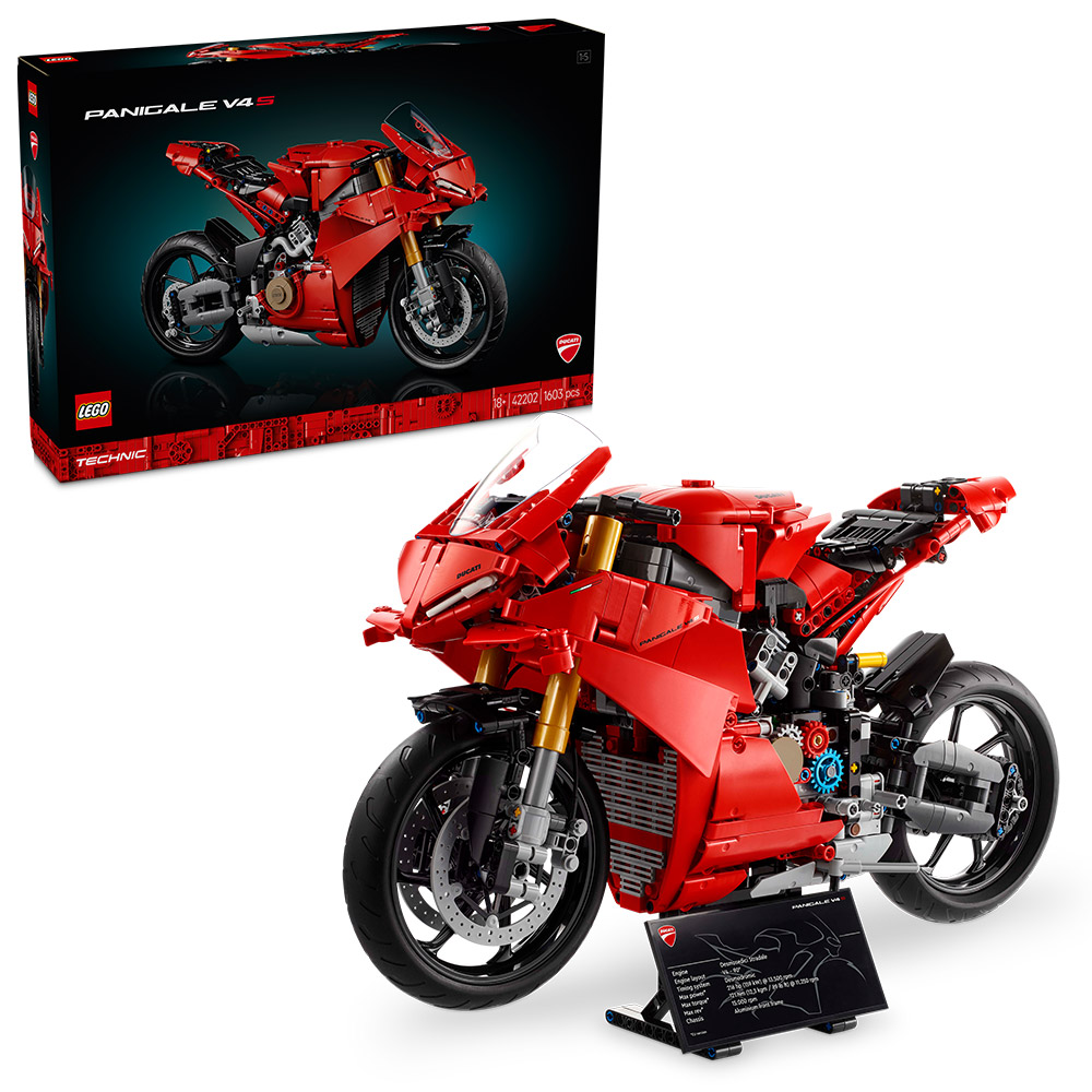 LEGO Technic - Ducati Panigale V4 S Motorrad (42202)