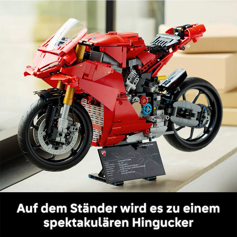 LEGO Technic - Ducati Panigale V4 S Motorrad (42202)