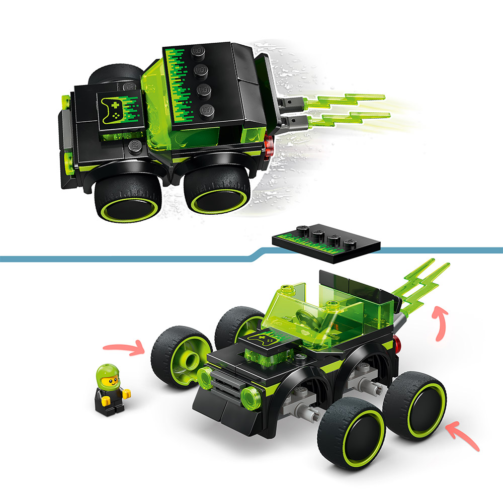 LEGO City Coole Flitzer - Gaming-Rennauto (60484)