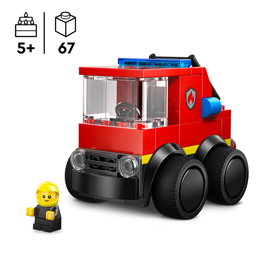 LEGO City Coole Flitzer - Löschauto (60482)