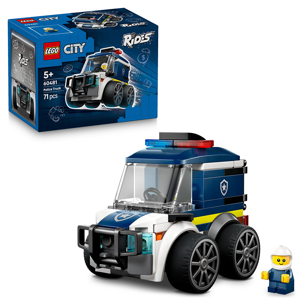 LEGO City Coole Flitzer - Polizei-Truck (60481)