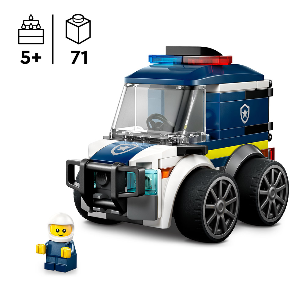 LEGO City Coole Flitzer - Polizei-Truck (60481)