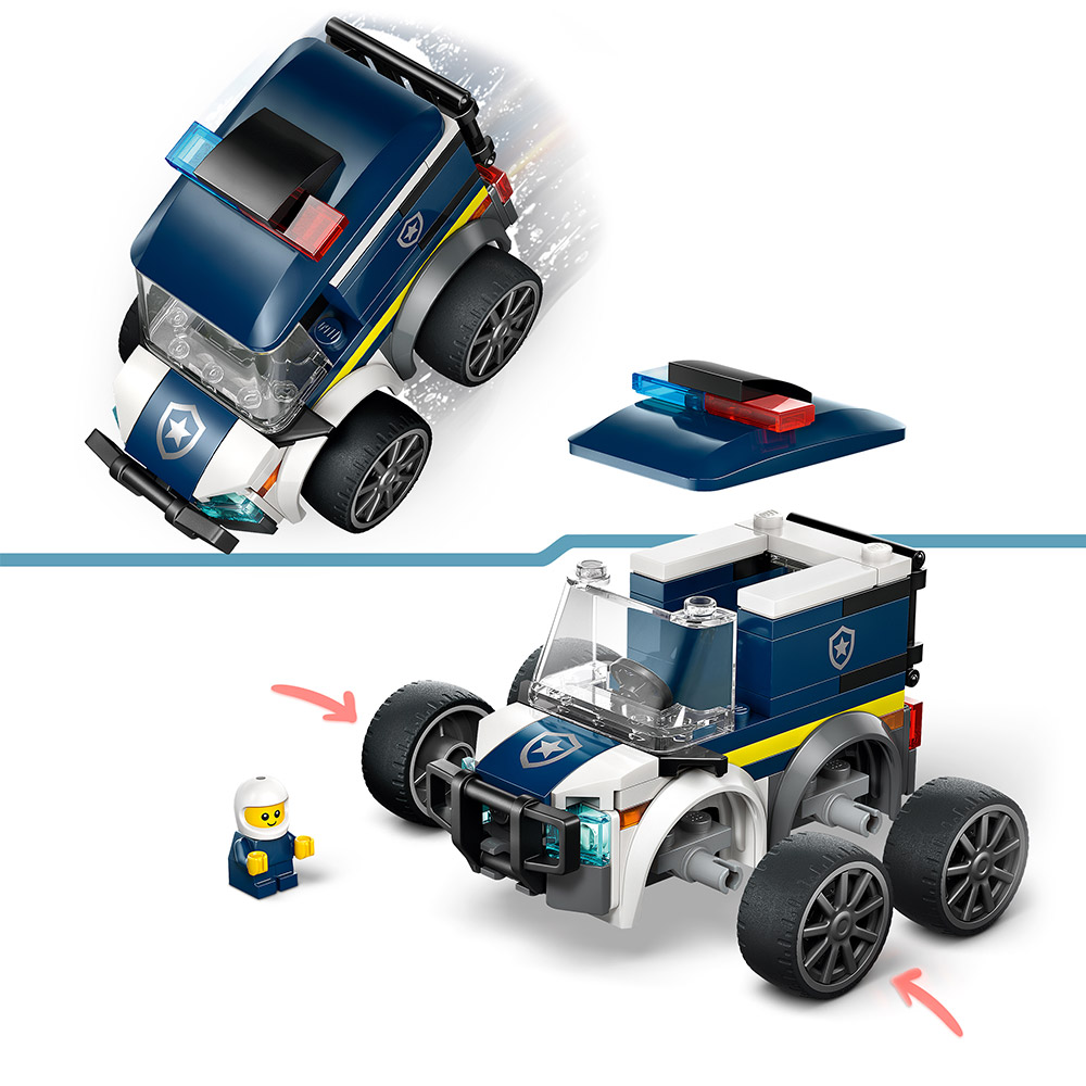 LEGO City Coole Flitzer - Polizei-Truck (60481)