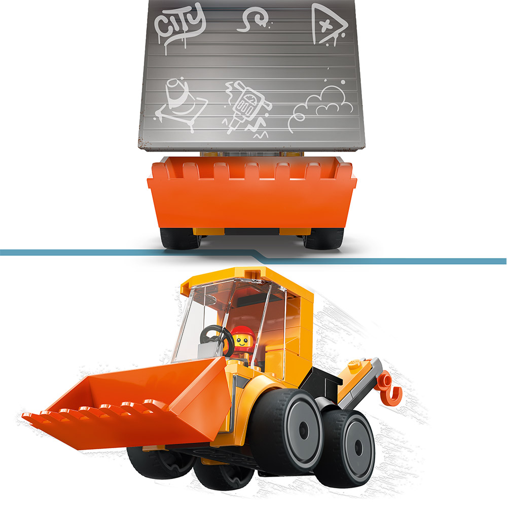 LEGO City Coole Flitzer - Radlader (60483)