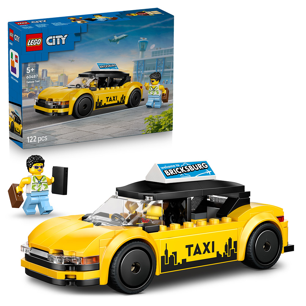 LEGO City Gelbes Taxi (60487)