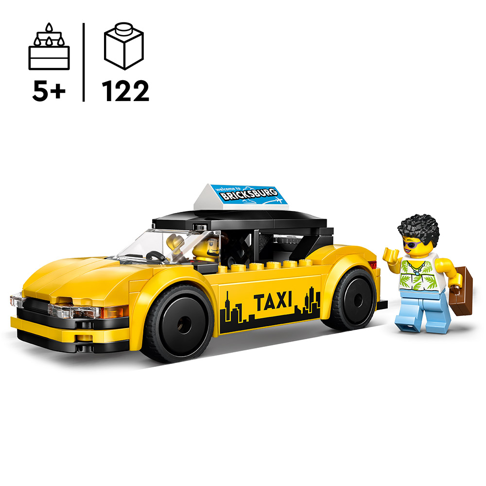 LEGO City Gelbes Taxi (60487)