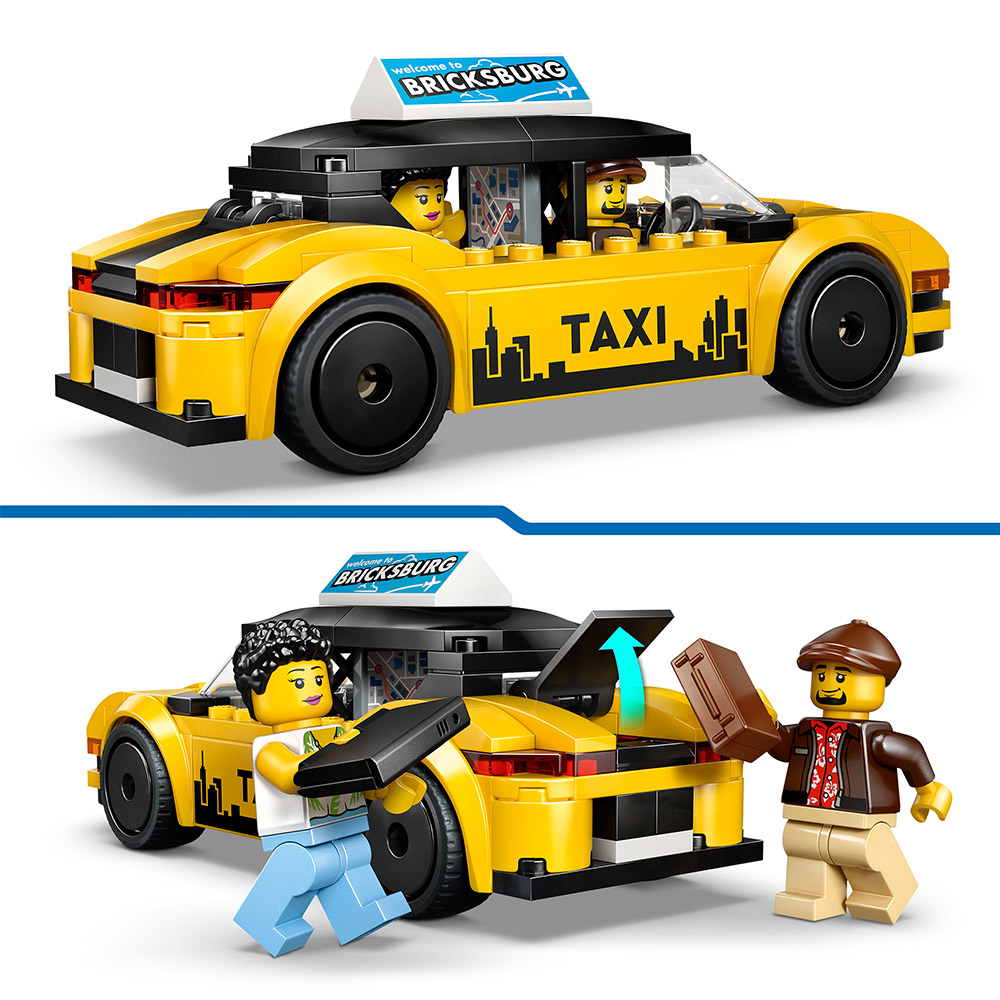 LEGO City Gelbes Taxi (60487)