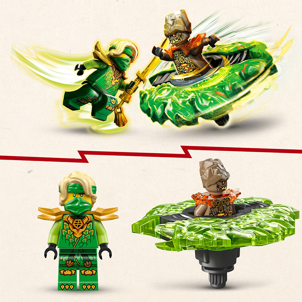 LEGO NINJAGO Lloyd vs. Erdmonster-Spinner (71850)