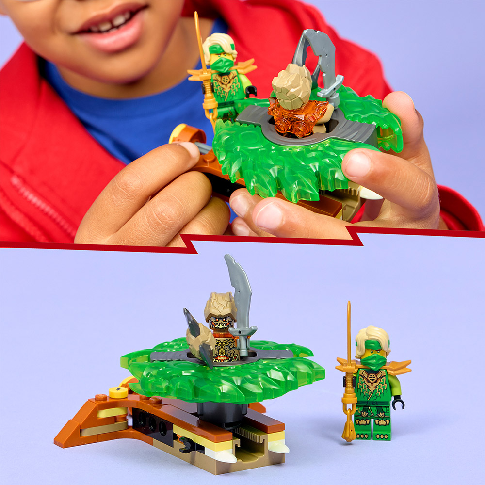 LEGO NINJAGO Lloyd vs. Erdmonster-Spinner (71850)