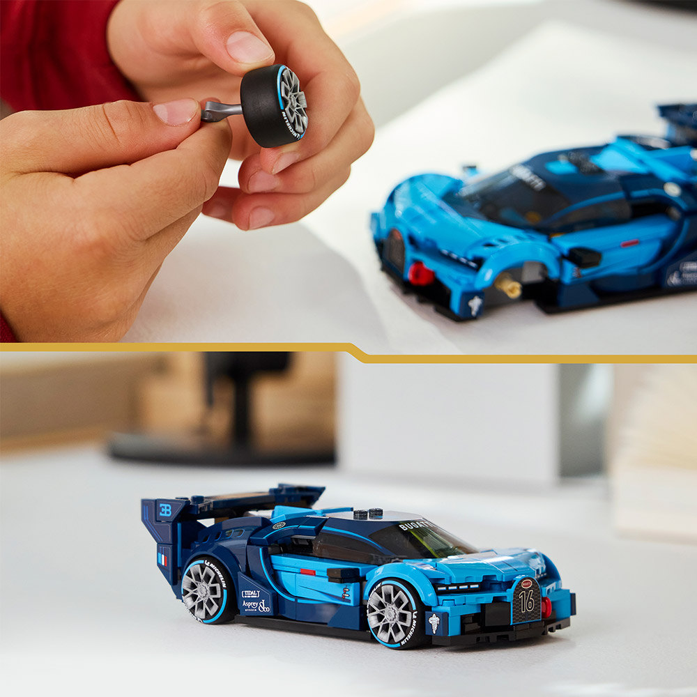 LEGO Speed Champions Bugatti Vision Gran Turismo Hypersportwagen (77253)
