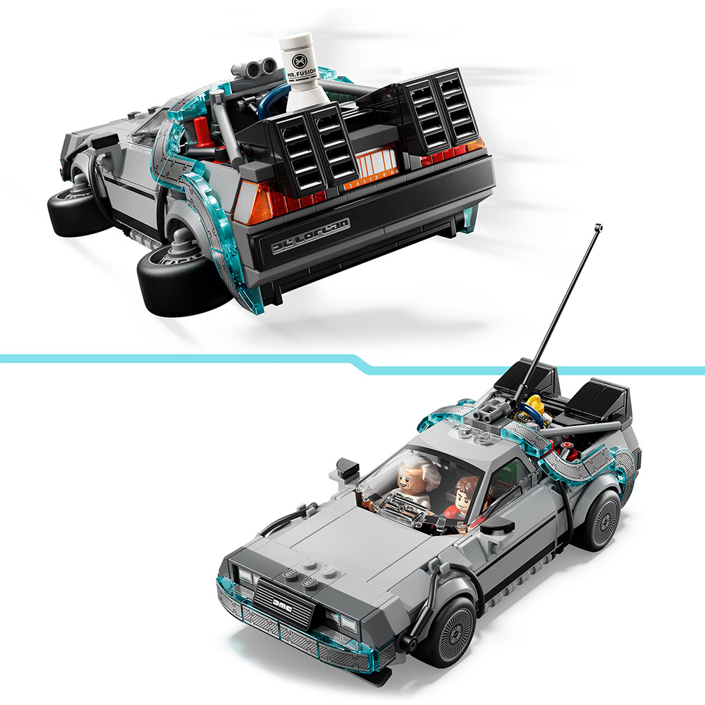 LEGO Speed Champions Zeitmaschine aus Zurück in die Zukunft (77256)