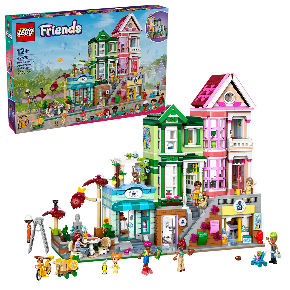 LEGO Friends - Heartlake City Wohn- und Einkaufsstraße (42670)