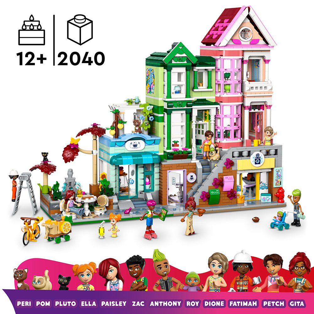 LEGO Friends - Heartlake City Wohn- und Einkaufsstraße (42670)