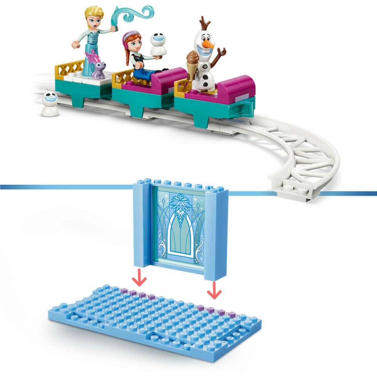 LEGO Disney Frozen Elsas Schlittenfahrt um den Eispalast (43281)