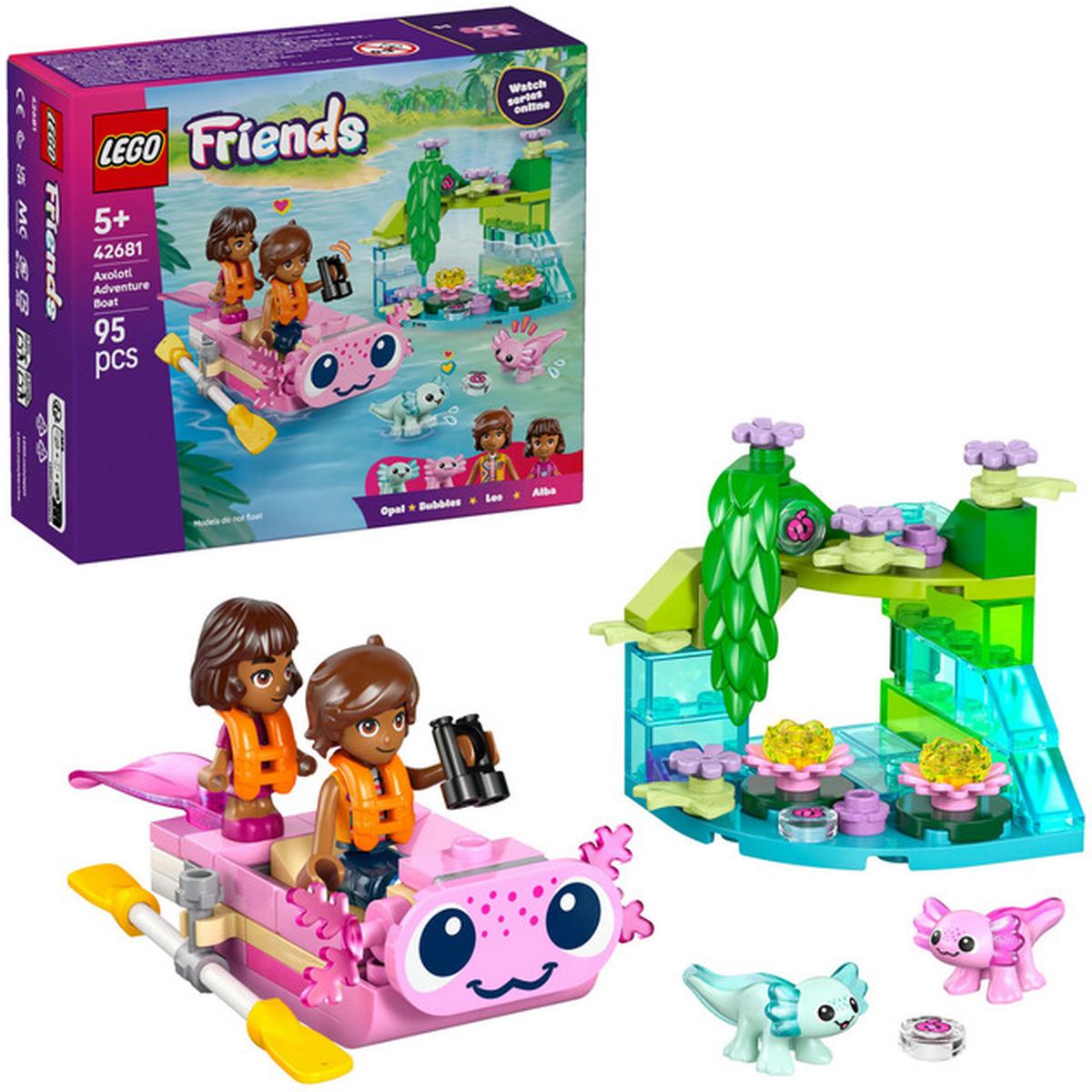 LEGO Friends Axolotl-Abenteuerboot (42681)