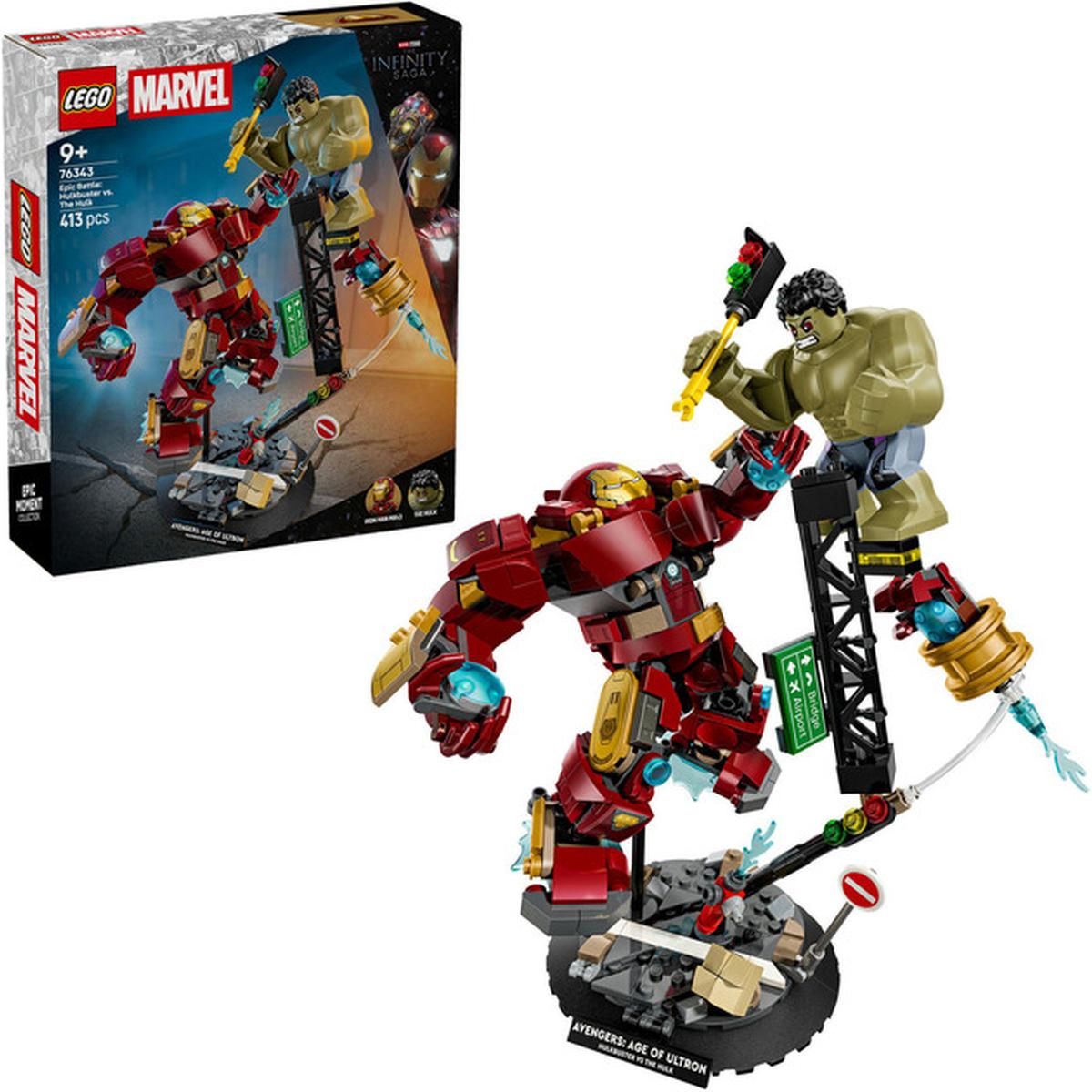 LEGO Marvel Duell der Giganten: Hulkbuster vs. Hulk (76343)