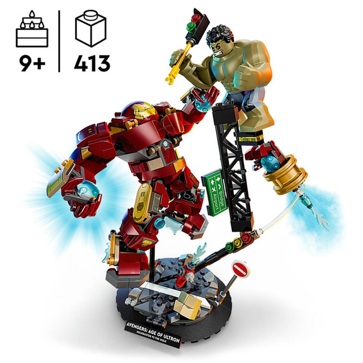 LEGO Marvel Duell der Giganten: Hulkbuster vs. Hulk (76343)