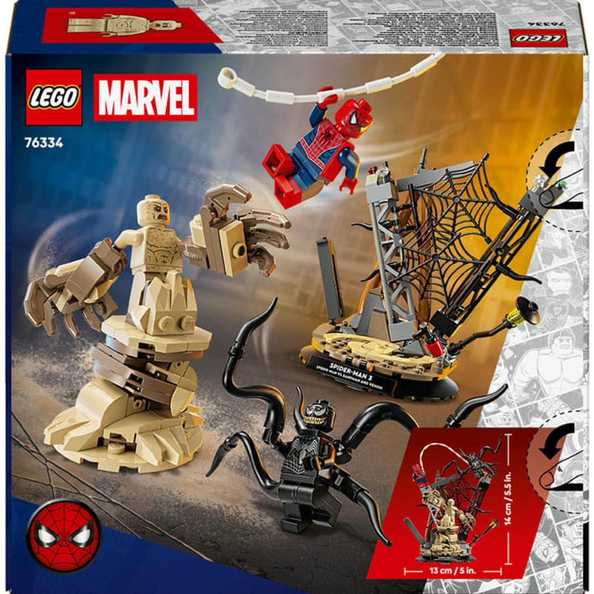 LEGO Marvel Großer Showdown: Spider-Man vs. Sandman (76334)