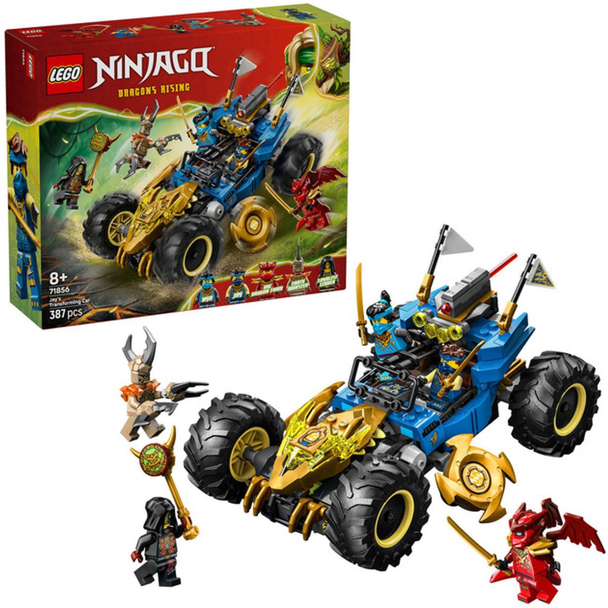 LEGO NINJAGO 2in1 Jays Transformationsflitzer (71856)