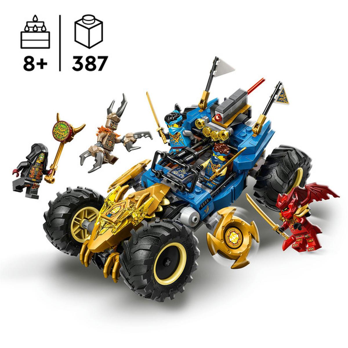 LEGO NINJAGO 2in1 Jays Transformationsflitzer (71856)