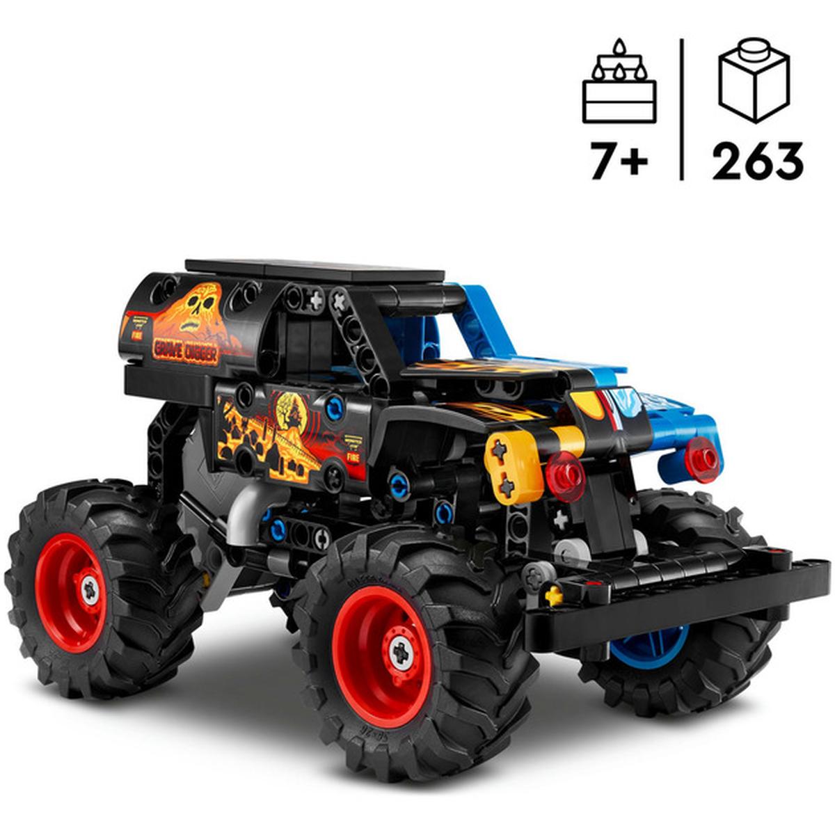 LEGO Technic Monster Jam Grave Digger Feuer und Eis (42219)