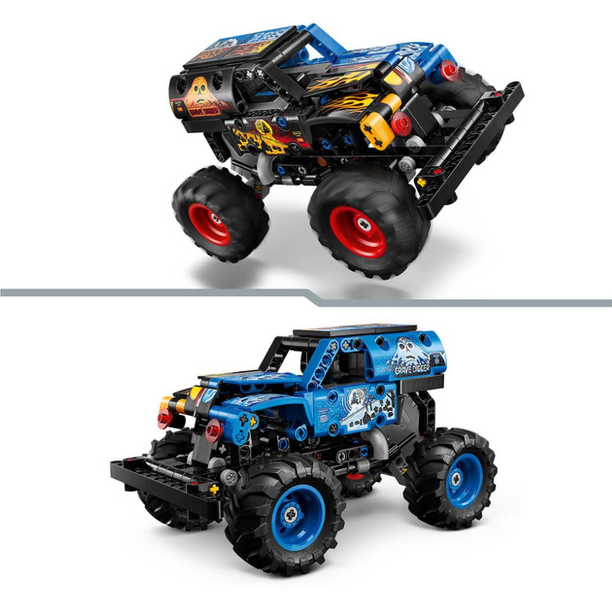 LEGO Technic Monster Jam Grave Digger Feuer und Eis (42219)
