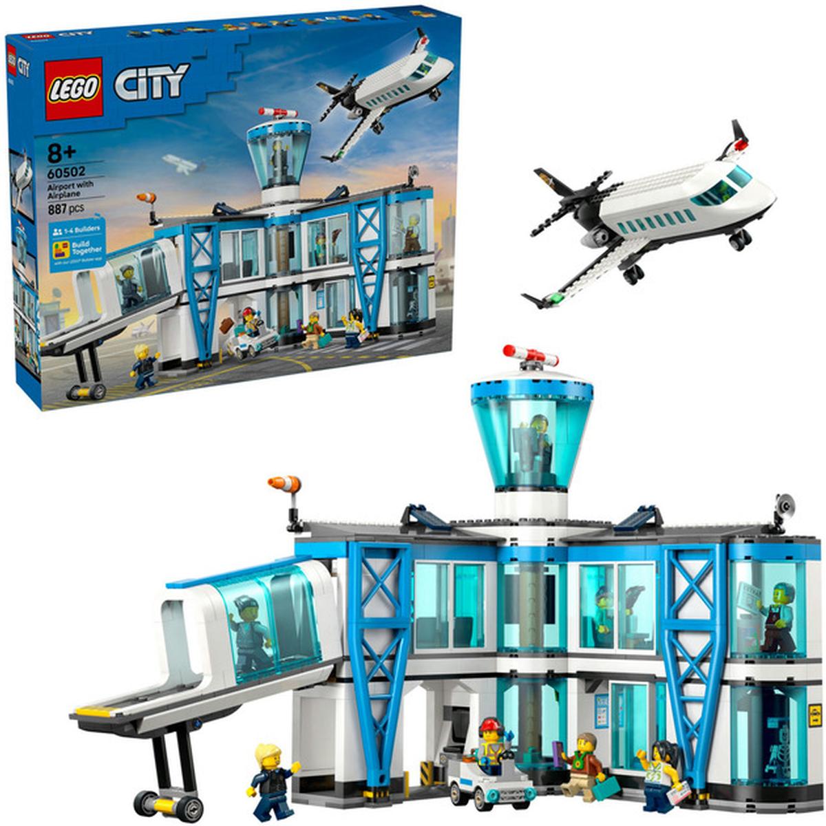 LEGO City - Flughafen mit Flugzeug (60502)