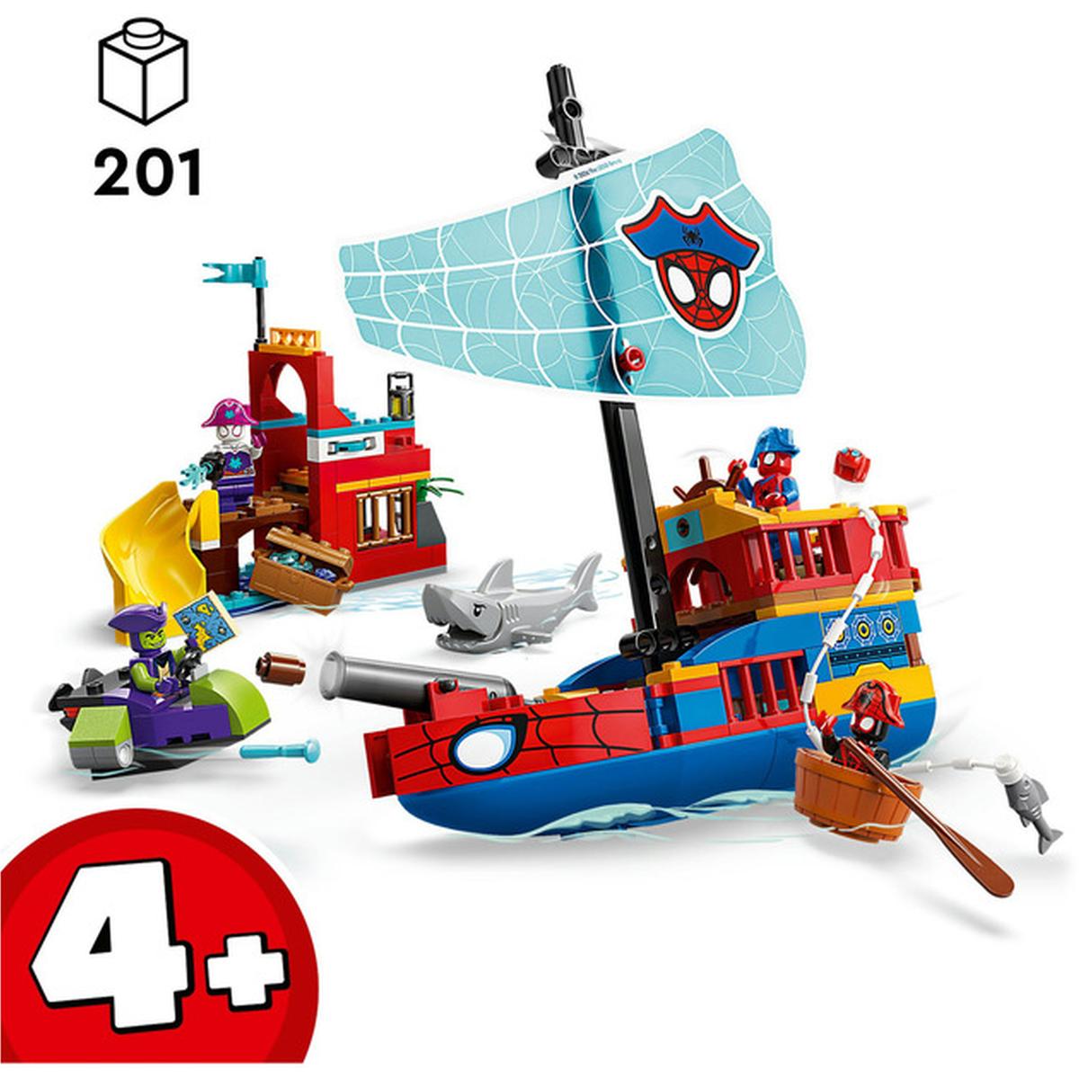 LEGO Marvel - Piratenschiff von Spideys Team (11208)