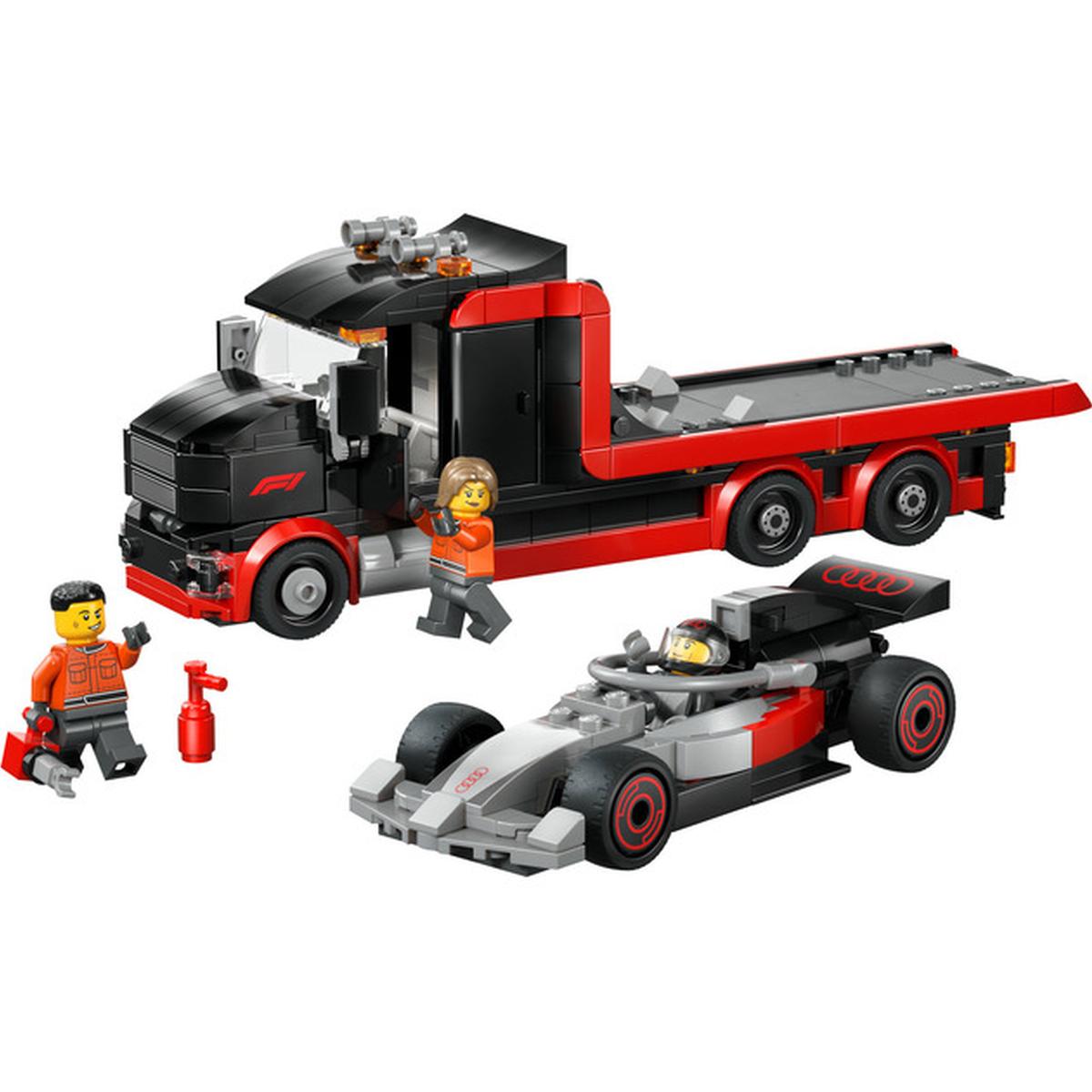 LEGO City - F1 Truck mit Audi F1 Rennwagen (60493)