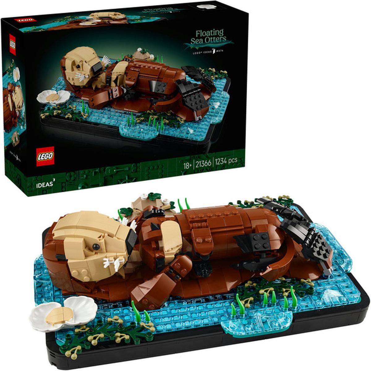 LEGO Ideas - Schwimmende Otter (21366)