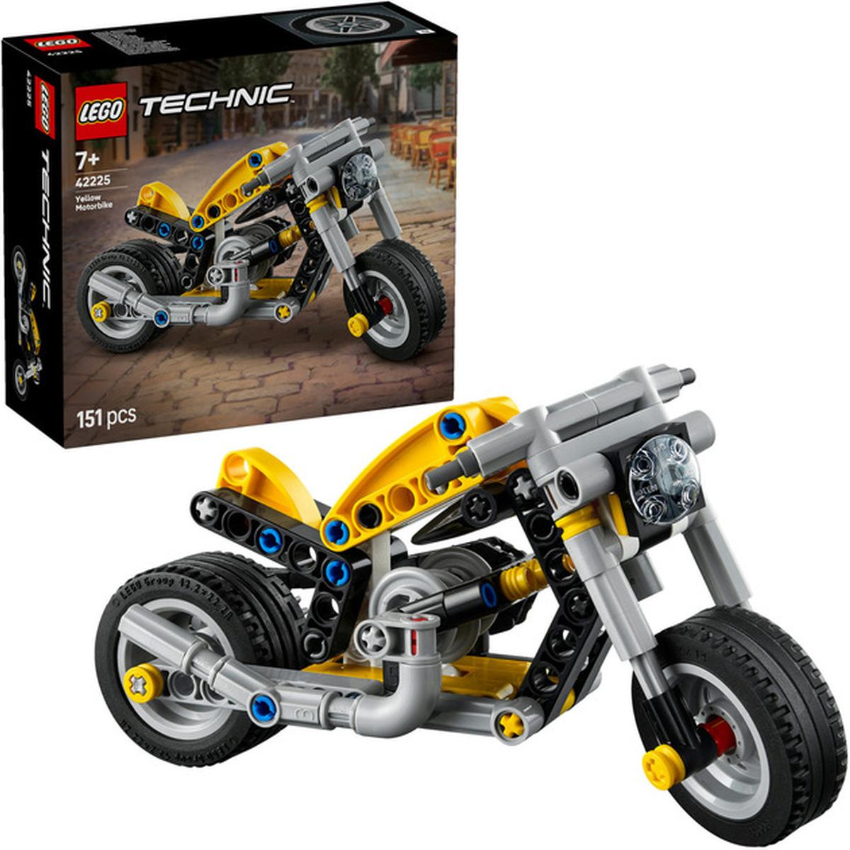 LEGO Technic - Gelbes Motorrad (42225)