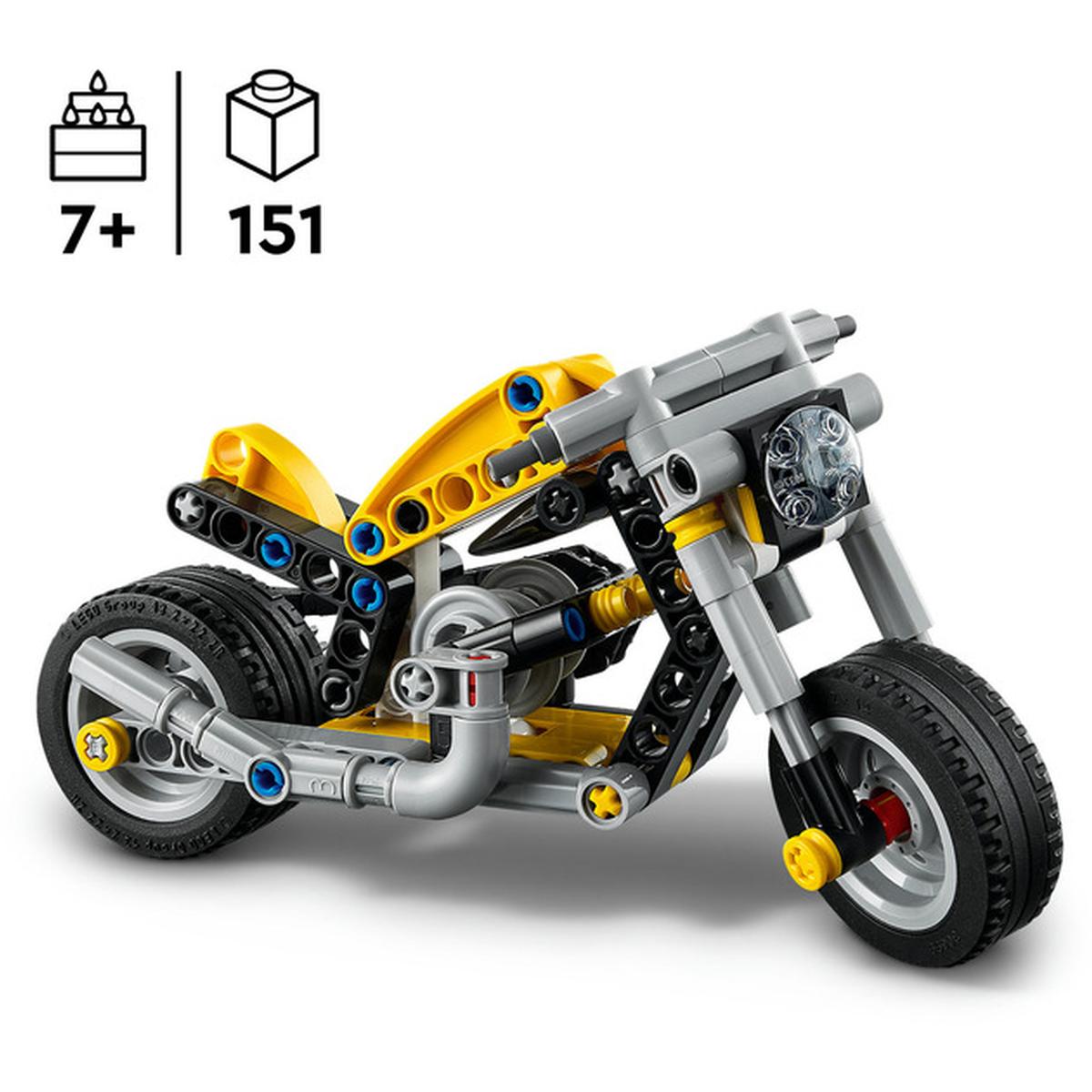 LEGO Technic - Gelbes Motorrad (42225)