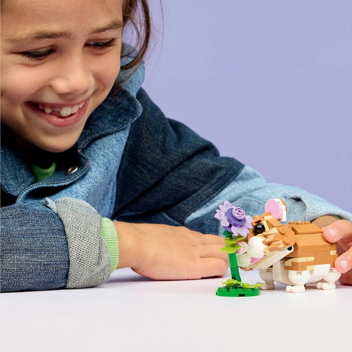 LEGO Creator - Niedlicher Hamster mit Blume (31376)