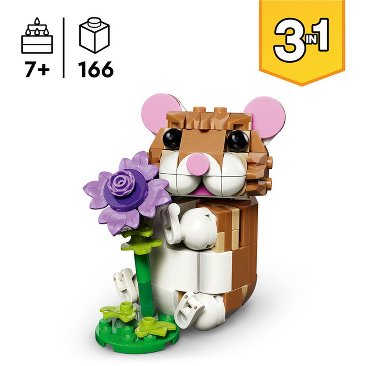 LEGO Creator - Niedlicher Hamster mit Blume (31376)