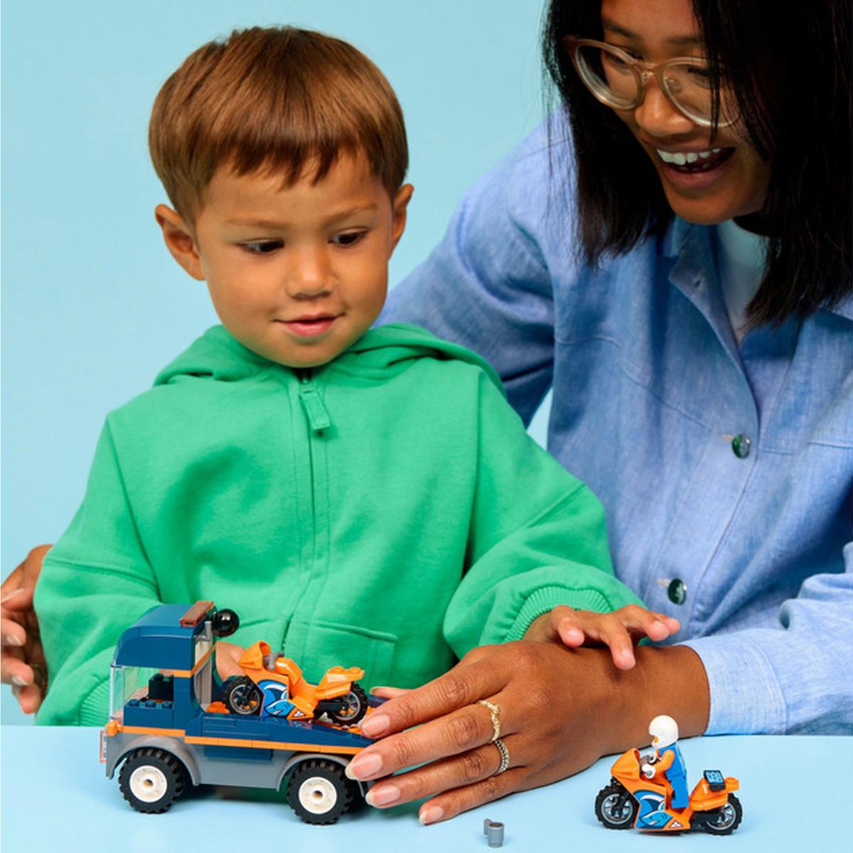 LEGO City - Der Motorradtransporter (60491)