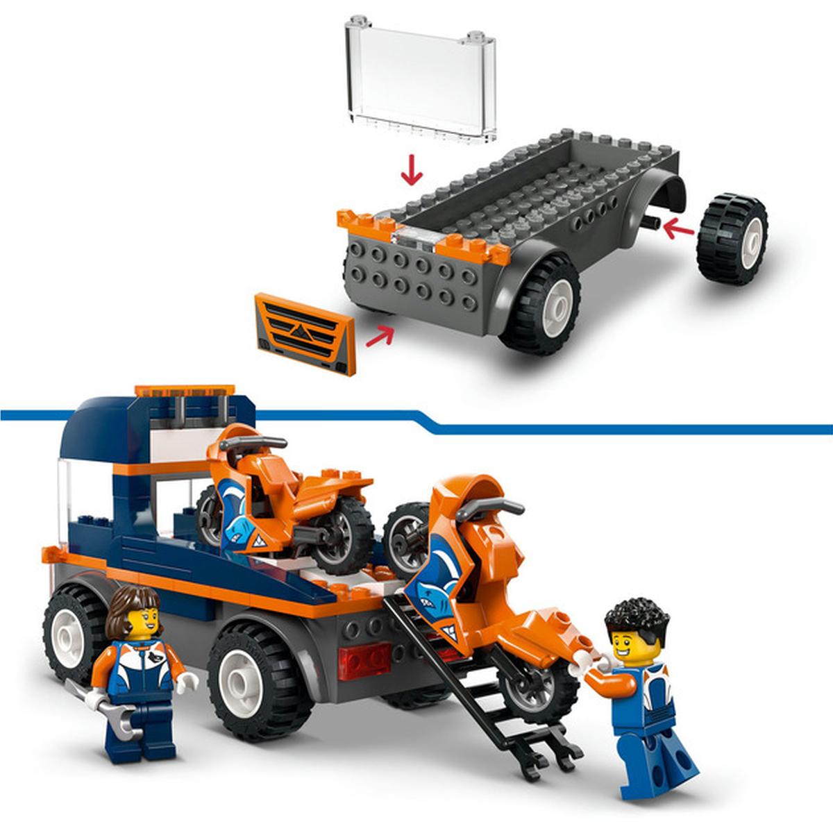 LEGO City - Der Motorradtransporter (60491)