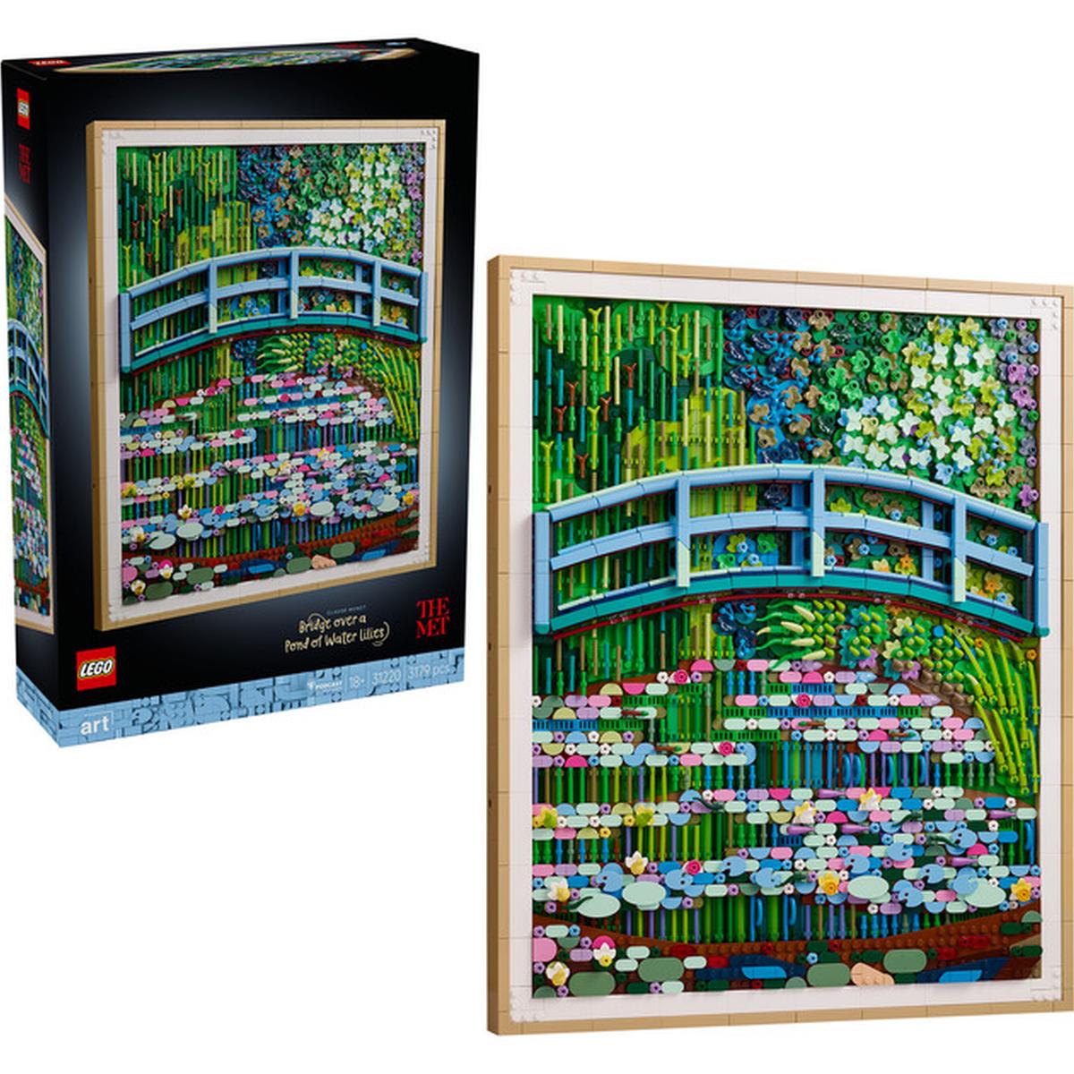 LEGO Art - Claude Monet Die Brücke über den Seerosenteich (31220)
