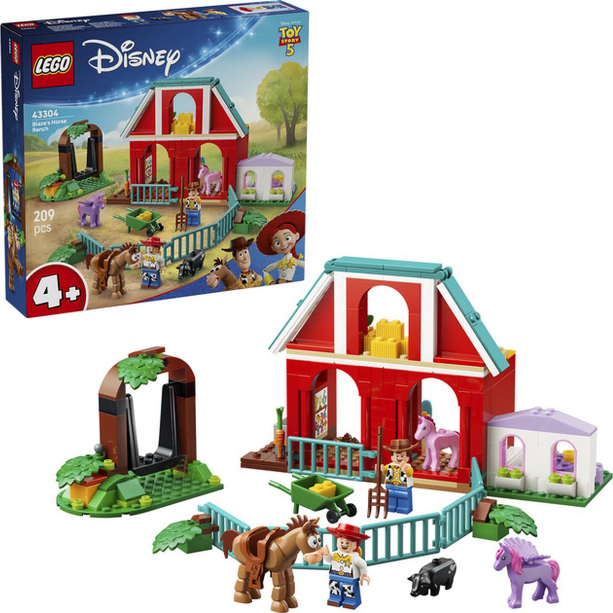 LEGO Disney and Pixar - Toy Story 5 Blazes Pferderanch (43304)