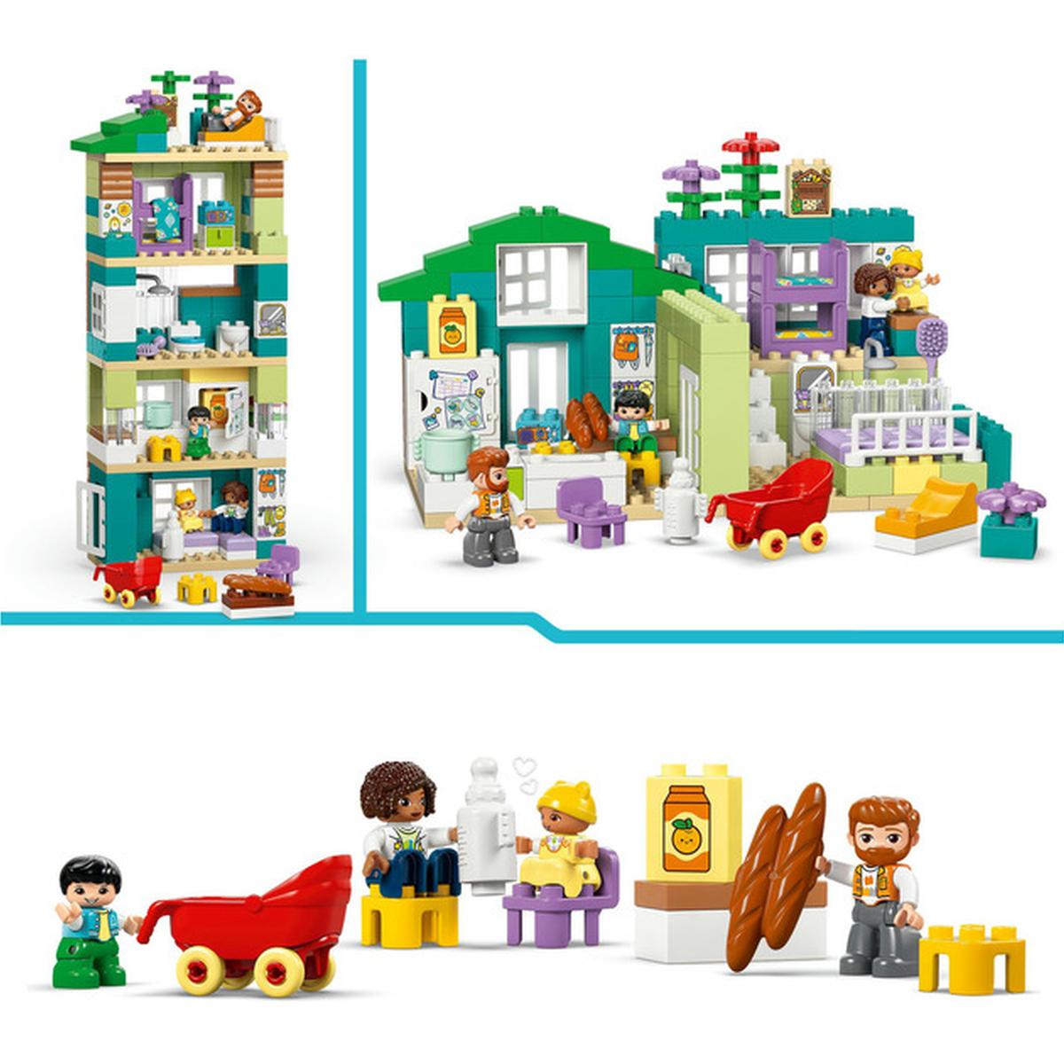 LEGO DUPLO - 3-in-1 Modernes Familienhaus (10470)