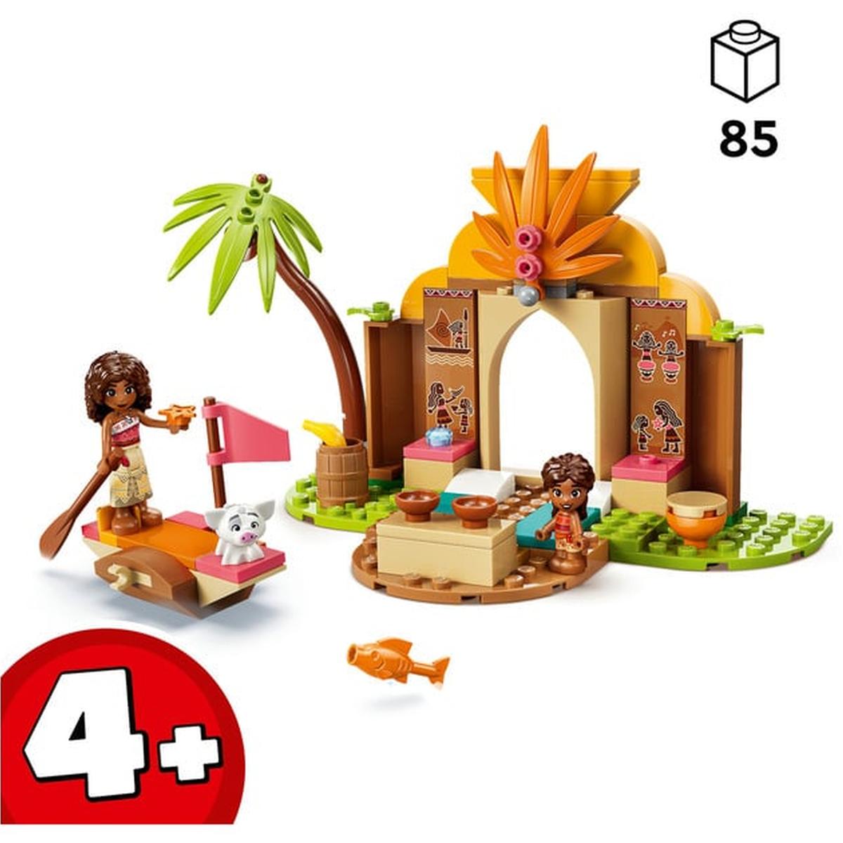 LEGO Disney - Vaiana Vaianas Hütte und Boot (43282)