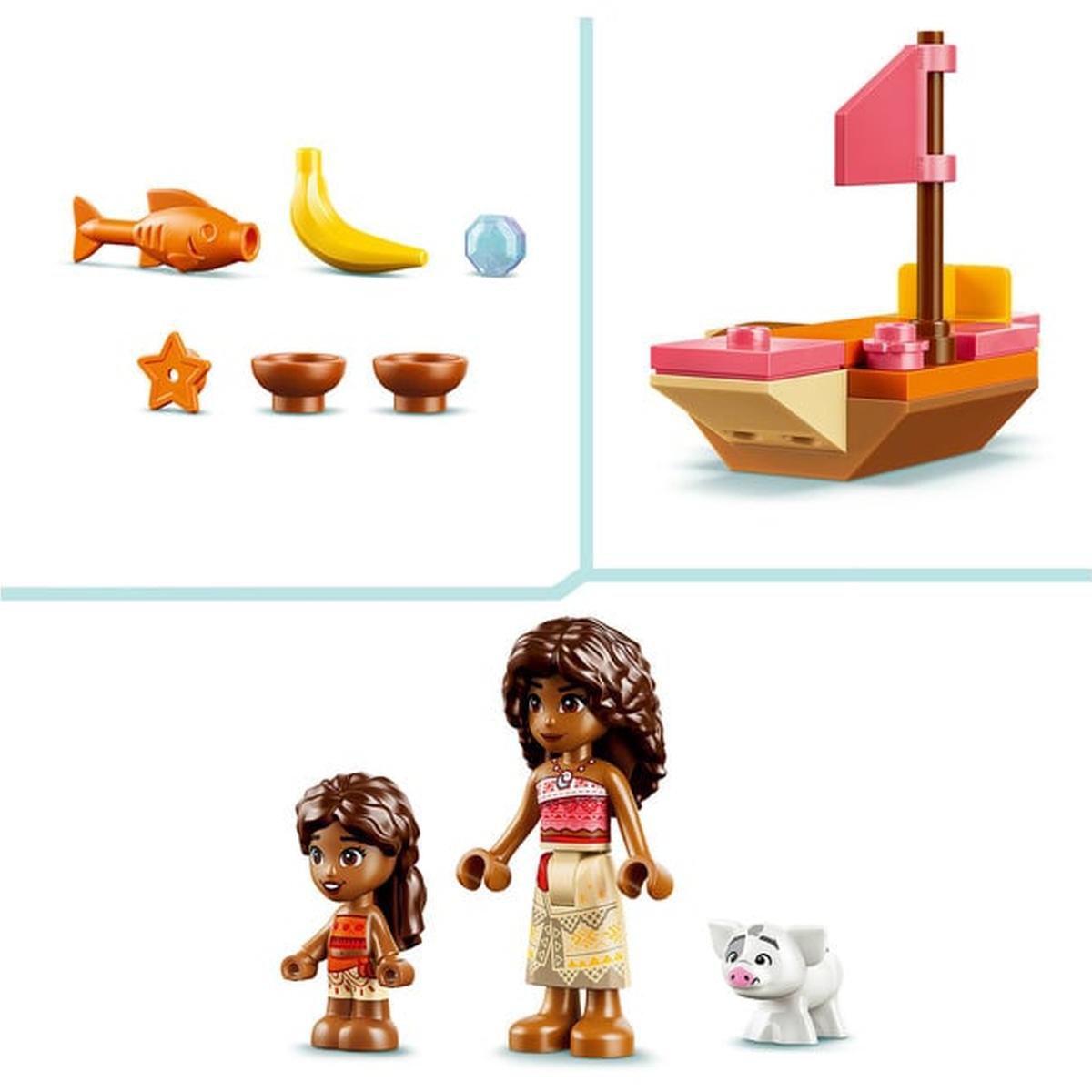 LEGO Disney - Vaiana Vaianas Hütte und Boot (43282)
