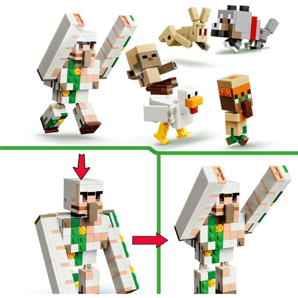 LEGO Minecraft - Angriff des Hühnerreiters in der Wüste (21592)