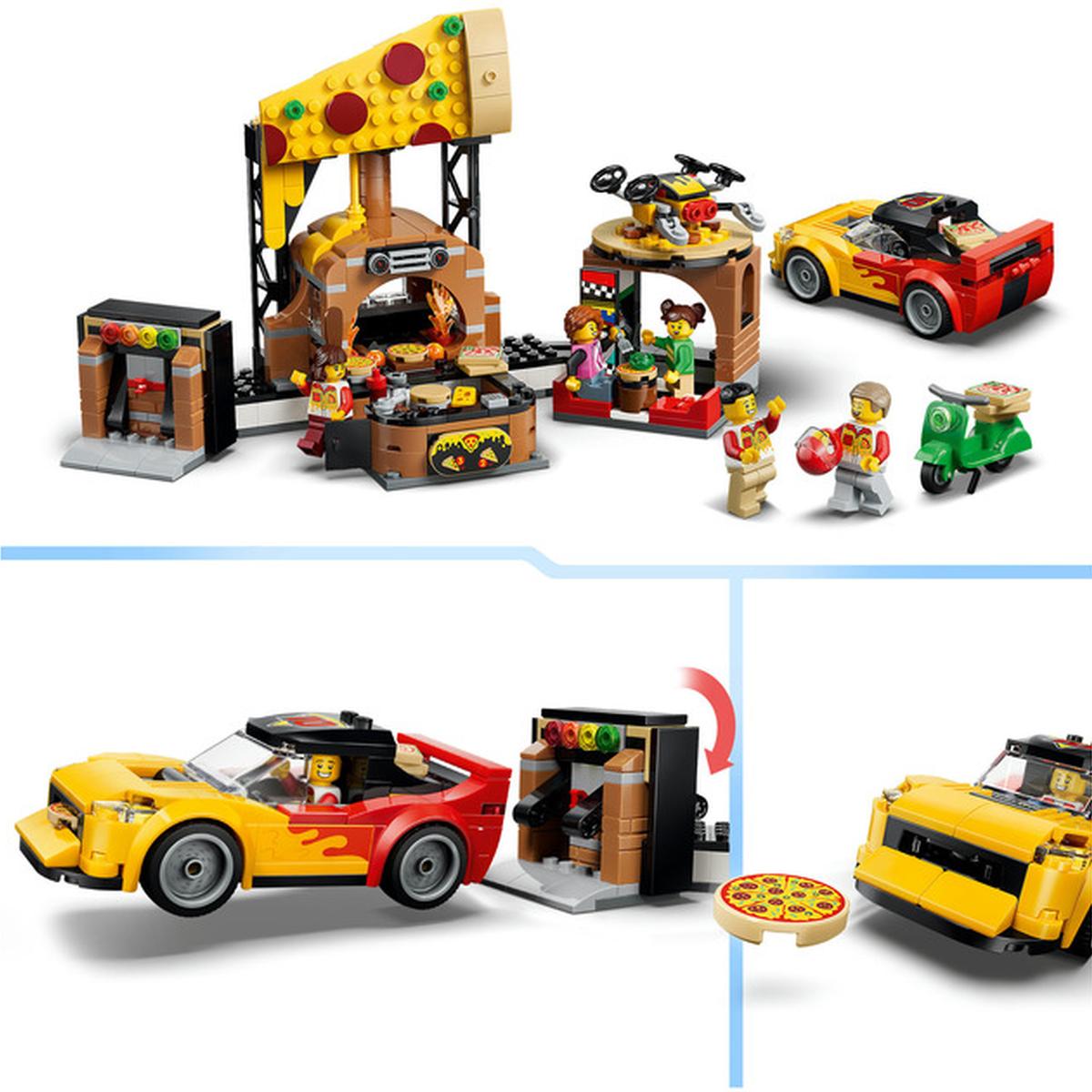 LEGO City - Pizza-Liefererlebnis mit Fahrzeugen (60496)