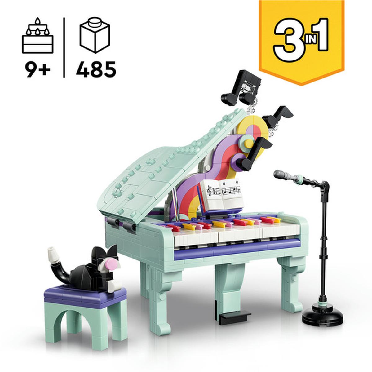 LEGO Creator - Deko-Klavier mit Katze (31392)