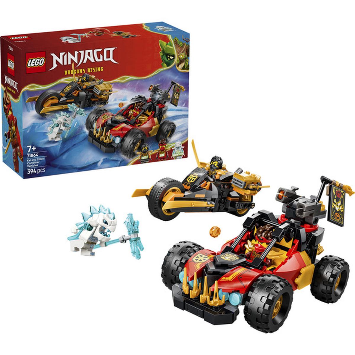 LEGO NINJAGO - Kais und Coles Kombi-Flitzer (71864)