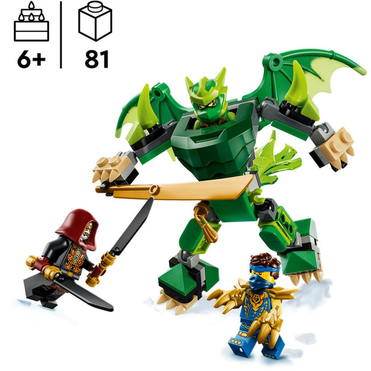 LEGO NINJAGO - Lloyds Drachen-Mech Battle Set (71862)