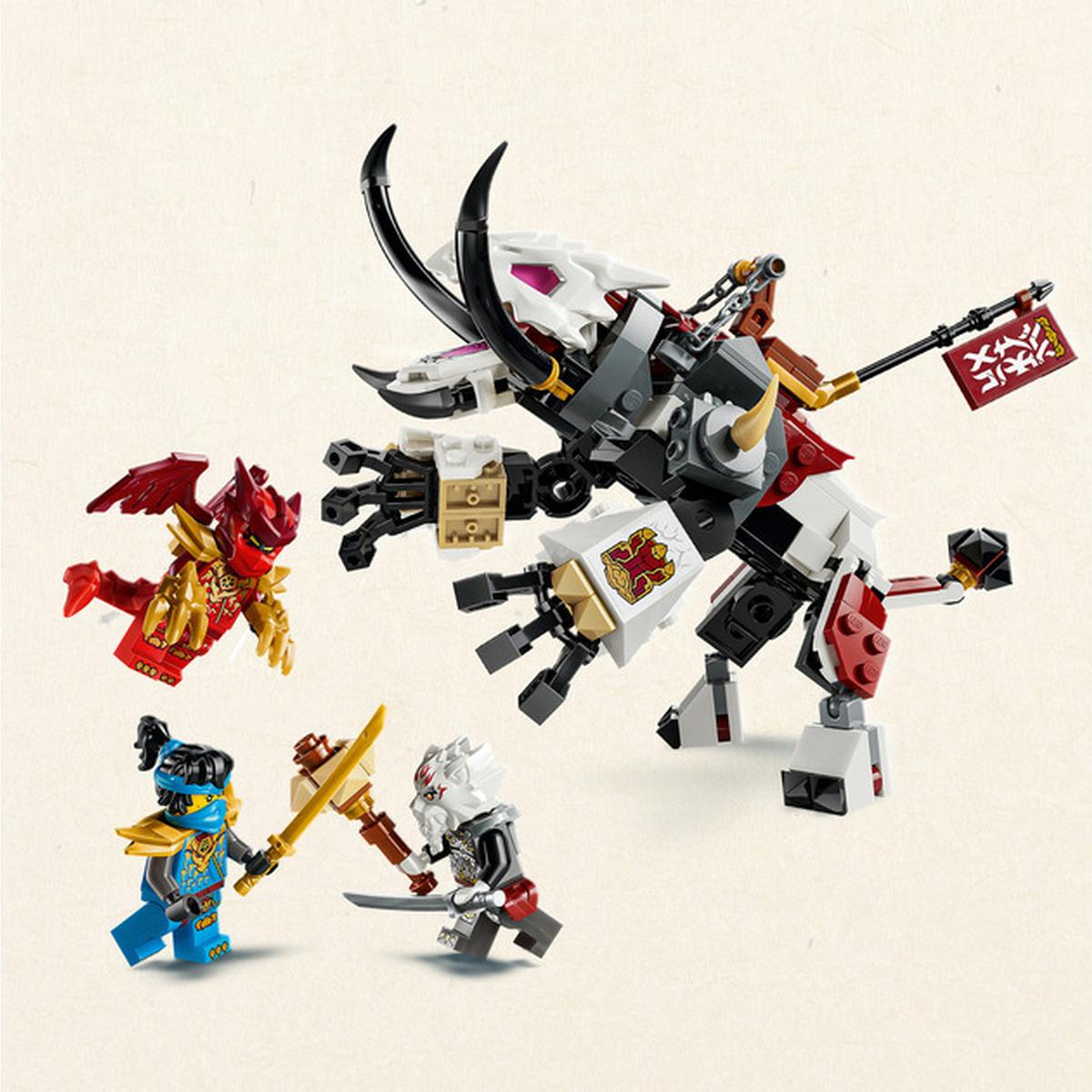 LEGO NINJAGO - Zilvar auf seinem Drachentier Grimtak (71863)