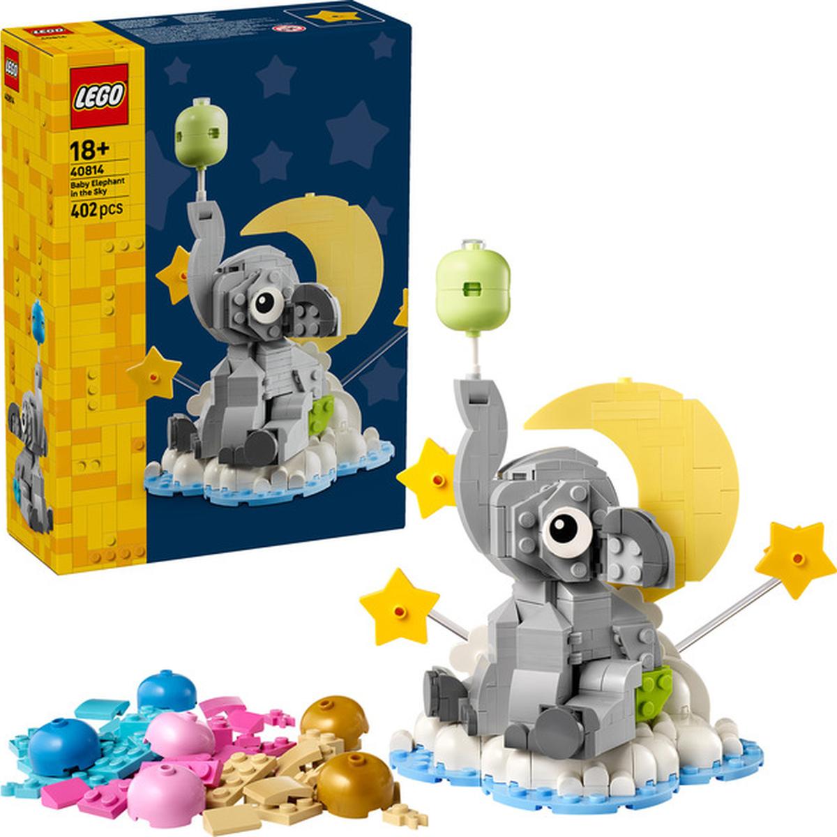 LEGO Sonstiges - Schwebender Baby-Elefant (40814)