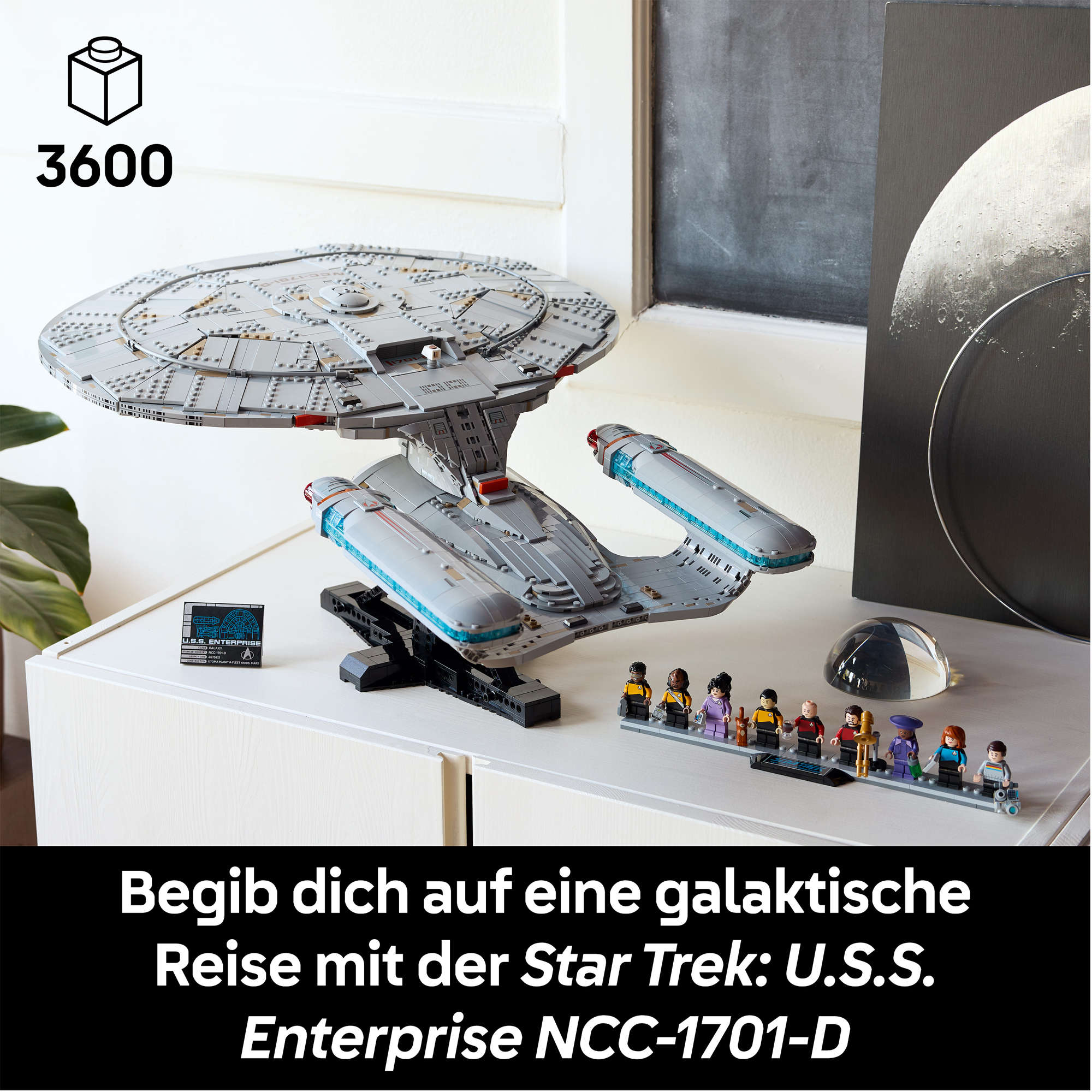 LEGO Icons Star Trek: U.S.S. Enterprise NCC-1701-D (10356)