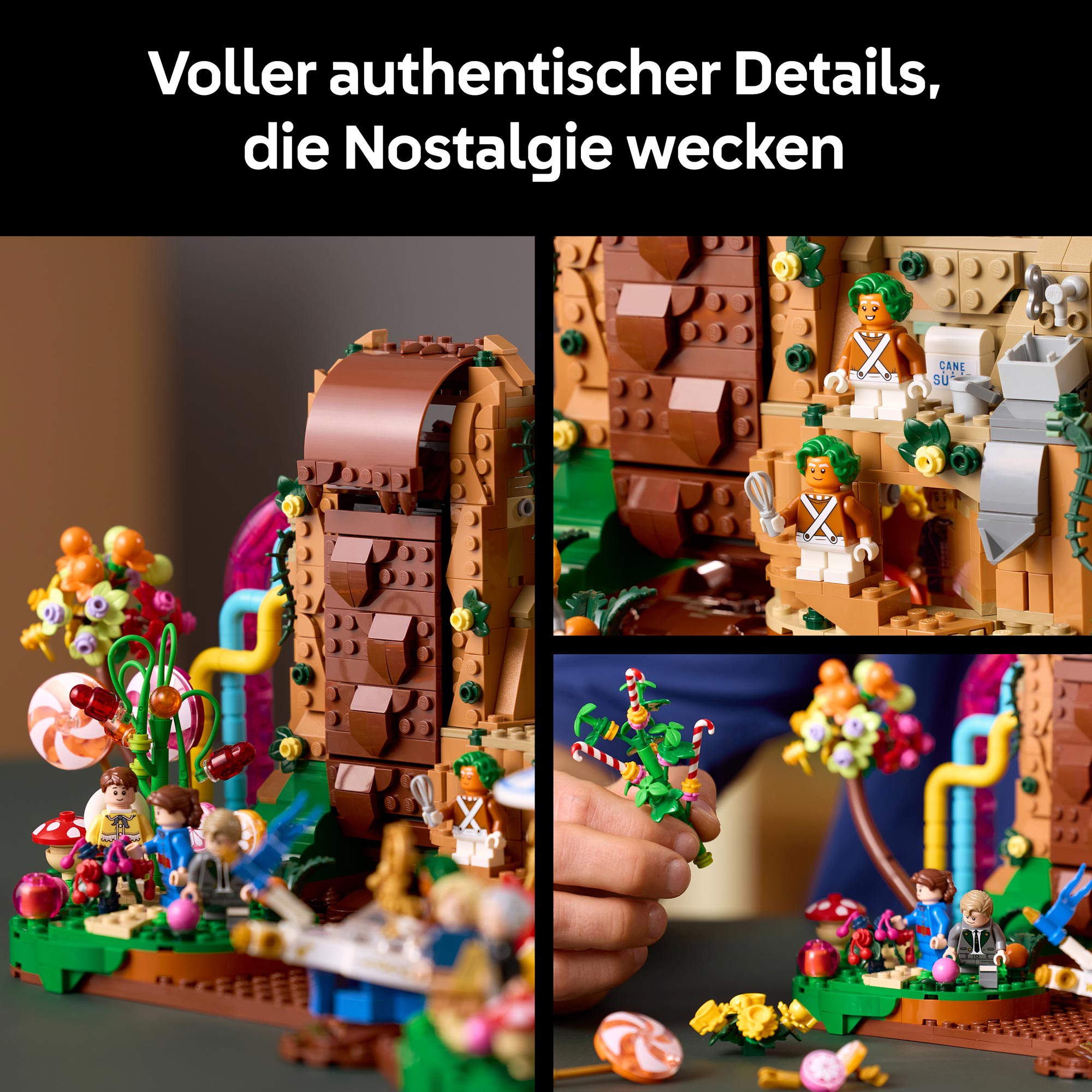 LEGO Ideas - Willy Wonka und die Schokoladenfabrik (21360)